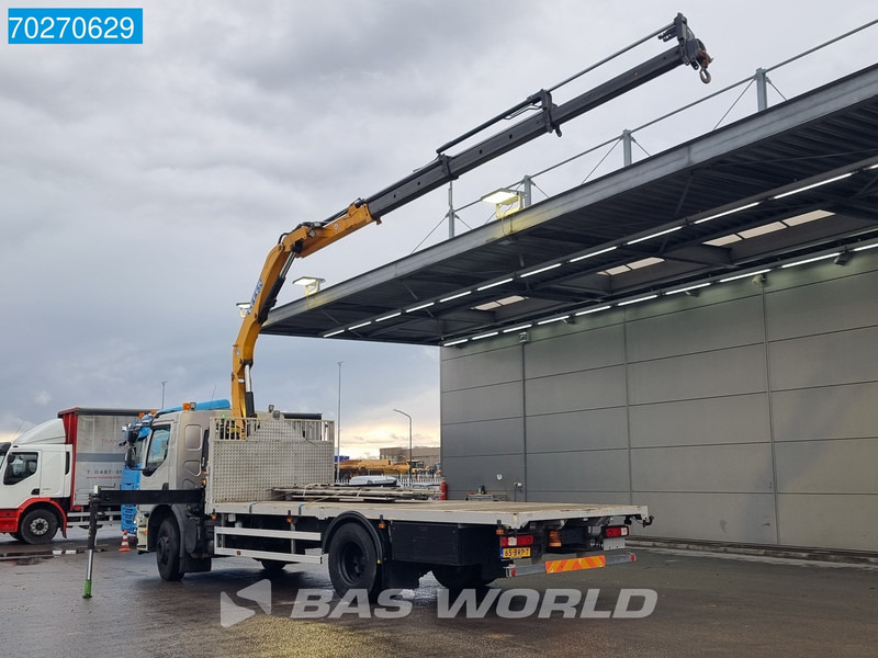 Volvo FE 320 4X2 NL-Truck Manual Effer 145 3S Crane Remote Euro 4 - Platós teherautó, Darus autó: 2 kép. Volvo FE 320 4X2 NL-Truck Manual Effer 145 3S Crane Remote Euro 4 - Platós teherautó, Darus autó: 2 kép.