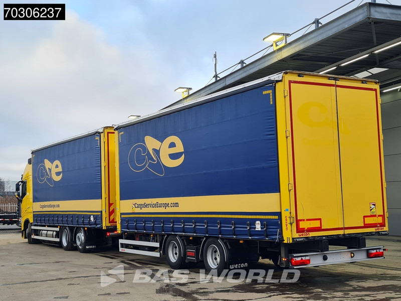 Volvo FH 460 6X2 Curtainsider Combi LNG Engine Sliding roof I-Park cool VEB+ - Ponyvás teherautó: 2 kép. Volvo FH 460 6X2 Curtainsider Combi LNG Engine Sliding roof I-Park cool VEB+ - Ponyvás teherautó: 2 kép.