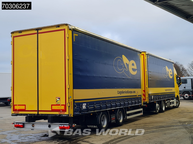 Volvo FH 460 6X2 Curtainsider Combi LNG Engine Sliding roof I-Park cool VEB+ - Ponyvás teherautó: 5 kép. Volvo FH 460 6X2 Curtainsider Combi LNG Engine Sliding roof I-Park cool VEB+ - Ponyvás teherautó: 5 kép.