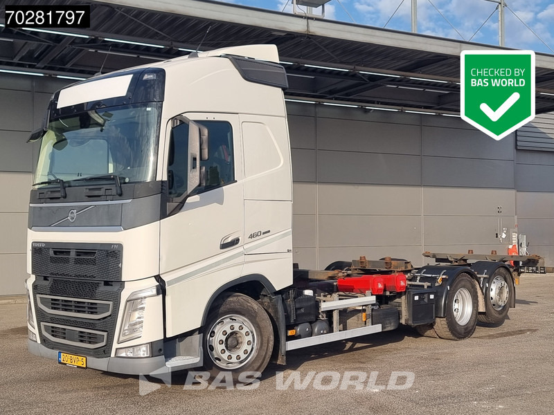 Volvo FH 460 6X2 NL-Truck BDF ACC Liftasche VEB+ Euro 6 - Cserefelépítményes teherautó: 1 kép. Volvo FH 460 6X2 NL-Truck BDF ACC Liftasche VEB+ Euro 6 - Cserefelépítményes teherautó: 1 kép.