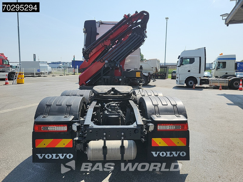 Platós teherautó, Darus autó Volvo FH 500 FH 6X4 Full-Air Liftachse HMF 2820K-RCS Crane+JIB Remote Control I-ParkCool VDS LED Kran: 17 kép.