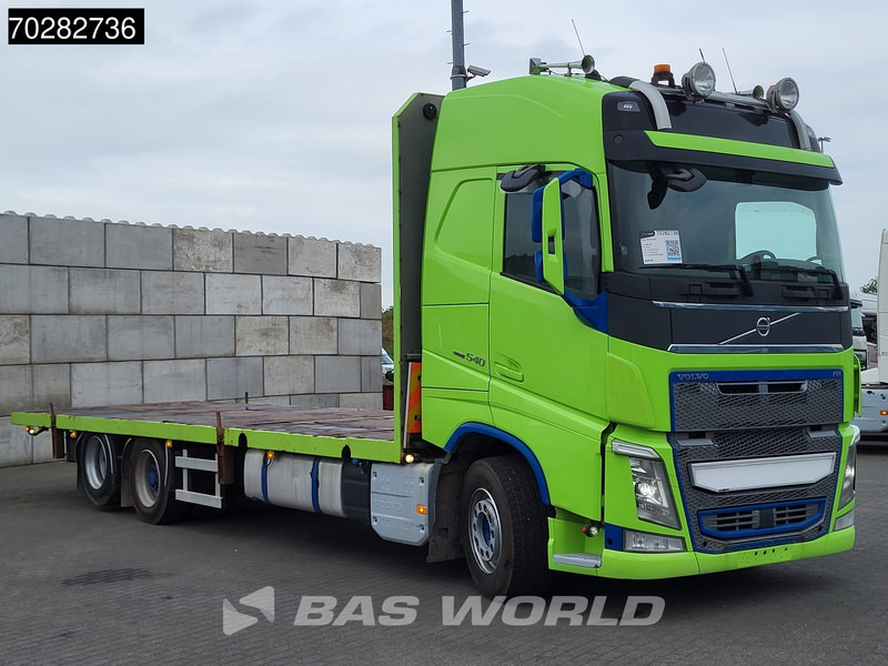 Volvo FH 540 FH 6X2 BigAxle Liftachse VEB+ Xenon Euro 6 - Platós teherautó: 3 kép. Volvo FH 540 FH 6X2 BigAxle Liftachse VEB+ Xenon Euro 6 - Platós teherautó: 3 kép.