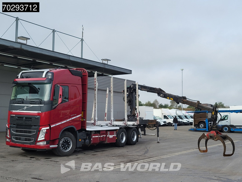 Volvo FH 540 FH 6X4 Kesla 2112ZT Crane Retarder Big-Axle I-ParkCool Xenon Euro 6 - Rönkszállító teherautó, Darus autó: 5 kép. Volvo FH 540 FH 6X4 Kesla 2112ZT Crane Retarder Big-Axle I-ParkCool Xenon Euro 6 - Rönkszállító teherautó, Darus autó: 5 kép.