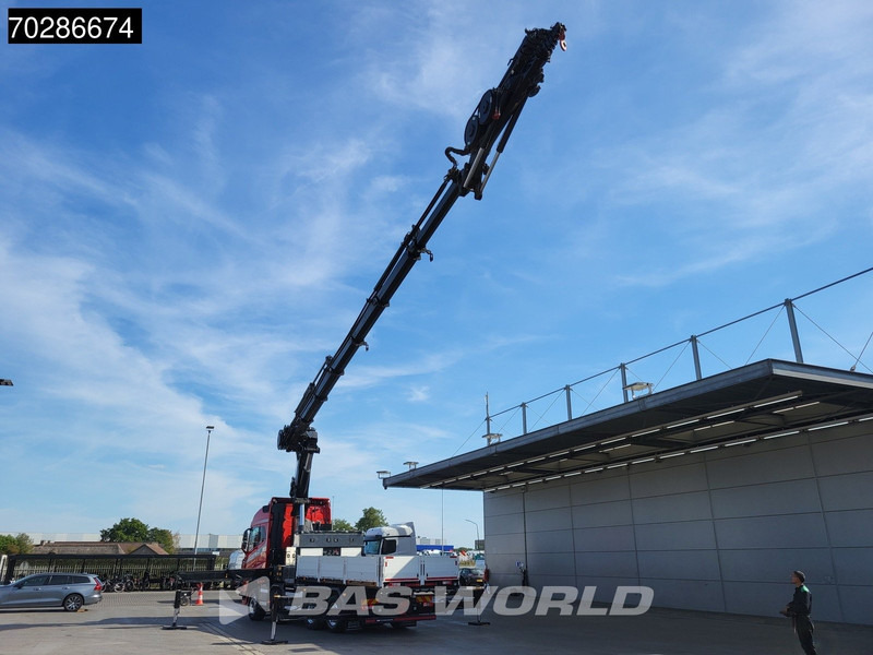 Volvo FH16 650 FH16 8X2 HMF 7020K-RCS Crane + Fly-Jib Lift+Steering-Axle Navi LED ACC Euro 6 - Platós teherautó, Darus autó: 2 kép. Volvo FH16 650 FH16 8X2 HMF 7020K-RCS Crane + Fly-Jib Lift+Steering-Axle Navi LED ACC Euro 6 - Platós teherautó, Darus autó: 2 kép.