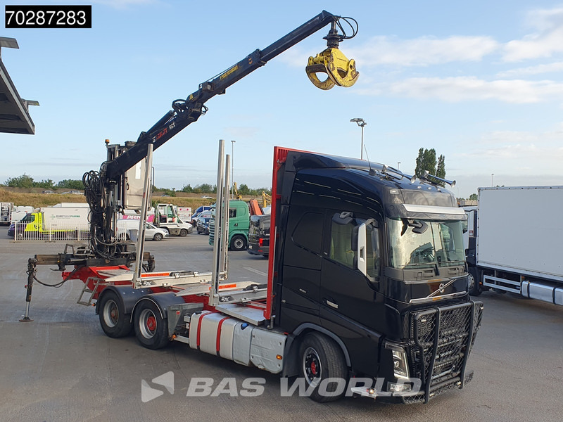 Volvo FH16 750 FH16 6X4 HIAB E96S 79 wood crane Retarder Dynamic-Steering Big-Axle Euro 6 - Rönkszállító teherautó, Darus autó: 3 kép. Volvo FH16 750 FH16 6X4 HIAB E96S 79 wood crane Retarder Dynamic-Steering Big-Axle Euro 6 - Rönkszállító teherautó, Darus autó: 3 kép.