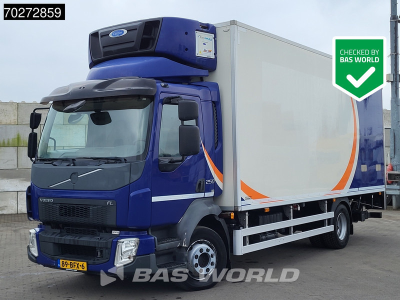 Volvo FL 250 4X2 12t NL-Truck Carrier Supra 1150 Multitemp Euro 6 - Hűtős teherautó: 1 kép. Volvo FL 250 4X2 12t NL-Truck Carrier Supra 1150 Multitemp Euro 6 - Hűtős teherautó: 1 kép.
