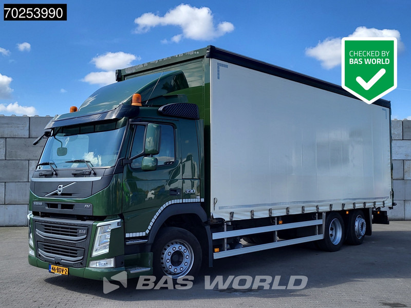 Volvo FM 330 6X2 NL-Truck Lift+Lenkachse Hartholz-Boden forklift preparation Euro 6 - Ponyvás teherautó: 1 kép. Volvo FM 330 6X2 NL-Truck Lift+Lenkachse Hartholz-Boden forklift preparation Euro 6 - Ponyvás teherautó: 1 kép.