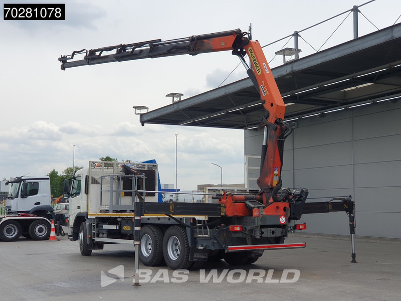 Volvo FM 340 6X4 Palfinger PK17000 Manual Full Steel Kraan Crane - Platós teherautó, Darus autó: 2 kép. Volvo FM 340 6X4 Palfinger PK17000 Manual Full Steel Kraan Crane - Platós teherautó, Darus autó: 2 kép.
