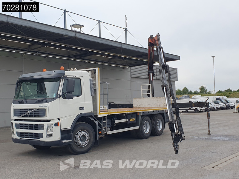 Volvo FM 340 6X4 Palfinger PK17000 Manual Full Steel Kraan Crane - Platós teherautó, Darus autó: 5 kép. Volvo FM 340 6X4 Palfinger PK17000 Manual Full Steel Kraan Crane - Platós teherautó, Darus autó: 5 kép.