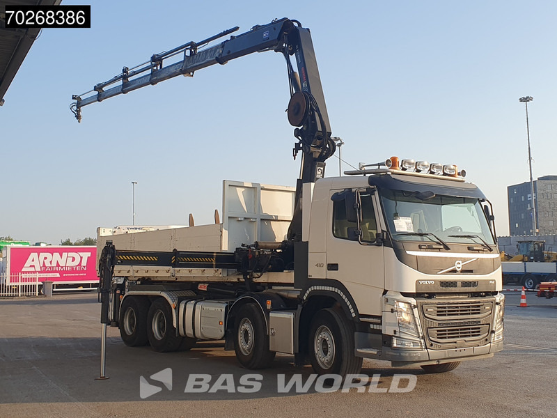 Volvo FM 410 8X4 211EP-5 HIDUO Kran Crane Steel suspension Big-Axle VEB Euro 6 - Horgos rakodó teherautó, Darus autó: 3 kép. Volvo FM 410 8X4 211EP-5 HIDUO Kran Crane Steel suspension Big-Axle VEB Euro 6 - Horgos rakodó teherautó, Darus autó: 3 kép.