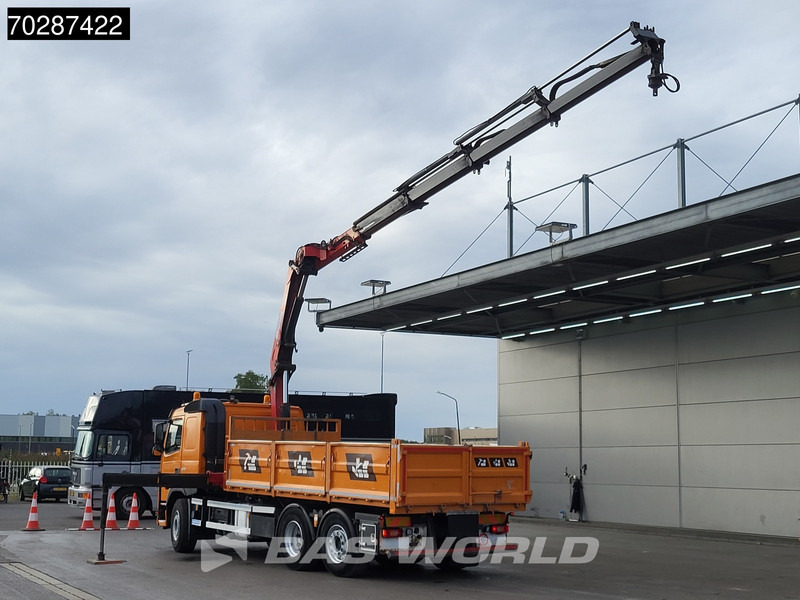 Volvo FM 420 6X2 HMF 2120 K 4 Crane Lift+lenkasche Euro 6 - Billenőplatós teherautó, Darus autó: 2 kép. Volvo FM 420 6X2 HMF 2120 K 4 Crane Lift+lenkasche Euro 6 - Billenőplatós teherautó, Darus autó: 2 kép.