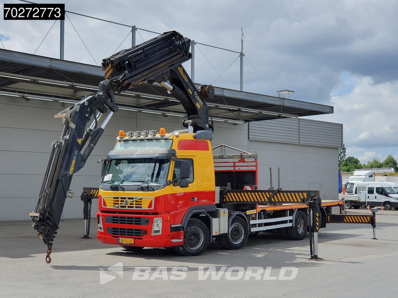 Volvo FM 440 8X2 NL-Truck Palfinger PK74002 Kran + Jib + Winch Lift+Lenkachse Euro 5 - Platós teherautó, Darus autó: 1 kép. Volvo FM 440 8X2 NL-Truck Palfinger PK74002 Kran + Jib + Winch Lift+Lenkachse Euro 5 - Platós teherautó, Darus autó: 1 kép.