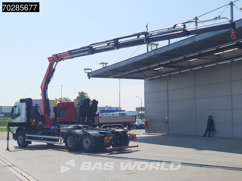 Volvo FM 460 6X2 NEW! FASSI F235A.0.25 Kran + HYVA 20-57-S Lift+steering axle Euro 6 - Horgos rakodó teherautó, Darus autó: 2 kép. Volvo FM 460 6X2 NEW! FASSI F235A.0.25 Kran + HYVA 20-57-S Lift+steering axle Euro 6 - Horgos rakodó teherautó, Darus autó: 2 kép.