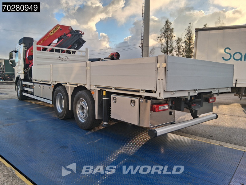 Volvo FM 500 6X2 NEW! Palfinger PK41002 EH-E Kran Crane Lift-steering Axle Euro 6 - Platós teherautó, Darus autó: 3 kép. Volvo FM 500 6X2 NEW! Palfinger PK41002 EH-E Kran Crane Lift-steering Axle Euro 6 - Platós teherautó, Darus autó: 3 kép.