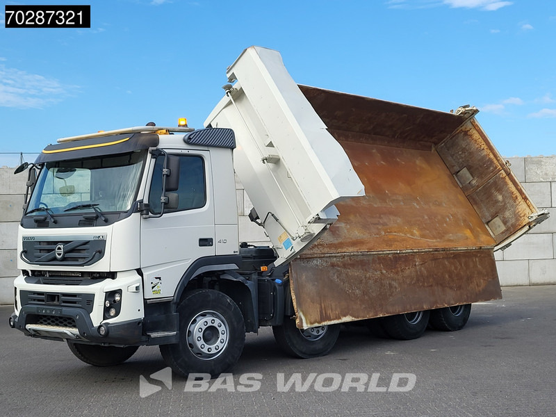 Volvo FMX 410 8X4 13m3 Marrel Tipper SteelSuspension 2-Side Kipper BigAxle Euro 5 - Billenőplatós teherautó: 5 kép. Volvo FMX 410 8X4 13m3 Marrel Tipper SteelSuspension 2-Side Kipper BigAxle Euro 5 - Billenőplatós teherautó: 5 kép.