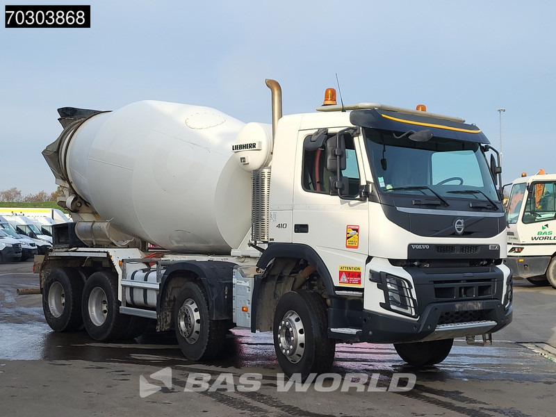 Volvo FMX 410 8X4 9m3 Liebherr mixer Steelsuspension Automatic Euro 6 - Betonmixer: 3 kép. Volvo FMX 410 8X4 9m3 Liebherr mixer Steelsuspension Automatic Euro 6 - Betonmixer: 3 kép.