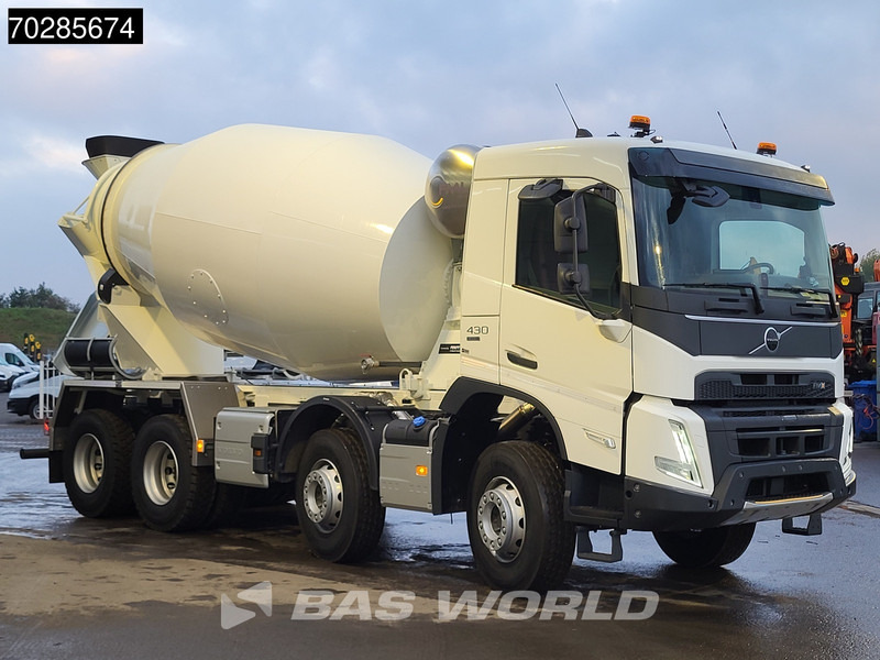 Volvo FMX 430 8X4 New! 10m3 FML Mixer Steelsuspension Automatic LED Euro 6 - Betonmixer: 3 kép. Volvo FMX 430 8X4 New! 10m3 FML Mixer Steelsuspension Automatic LED Euro 6 - Betonmixer: 3 kép.