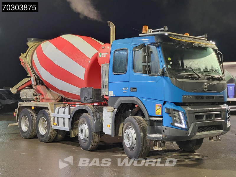 Volvo FMX 450 8X4 Stetter Mixer Full Steel Automatic Euro 6 - Betonmixer: 3 kép. Volvo FMX 450 8X4 Stetter Mixer Full Steel Automatic Euro 6 - Betonmixer: 3 kép.