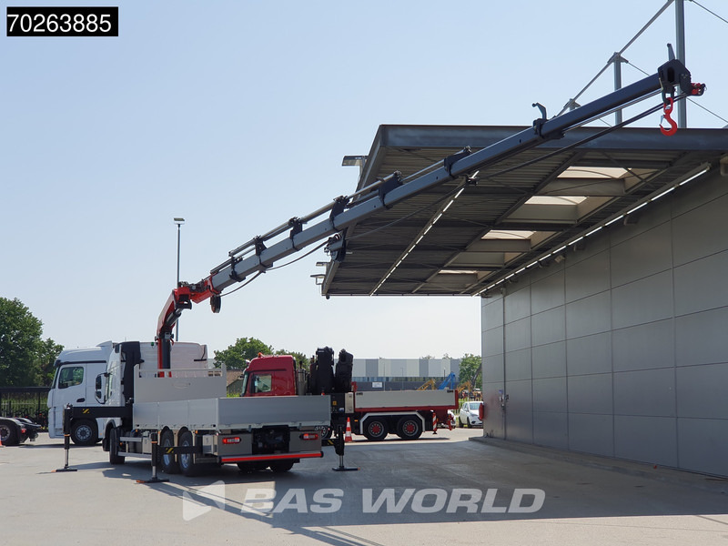 Volvo FMX 460 6X2 Palfinger PK33002 Crane 8 Extensions Lift+Lenkachse ADR VEB+ Euro 6 - Platós teherautó, Darus autó: 2 kép. Volvo FMX 460 6X2 Palfinger PK33002 Crane 8 Extensions Lift+Lenkachse ADR VEB+ Euro 6 - Platós teherautó, Darus autó: 2 kép.