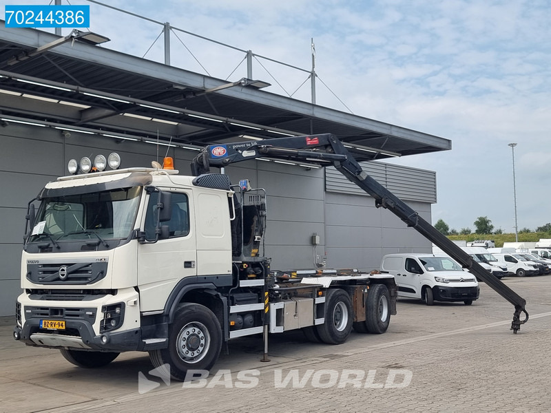 Volvo FMX 460 6X6 X-Track HMF1643-Z2 kran Crane Big-Axle Lenkachse Euro 5 - Horgos rakodó teherautó, Darus autó: 1 kép. Volvo FMX 460 6X6 X-Track HMF1643-Z2 kran Crane Big-Axle Lenkachse Euro 5 - Horgos rakodó teherautó, Darus autó: 1 kép.