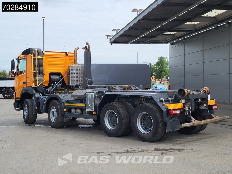 Volvo FMX 460 8X4 30t Meiller Hooklift Full Steel BigAxle Euro 6 - Horgos rakodó teherautó: 5 kép. Volvo FMX 460 8X4 30t Meiller Hooklift Full Steel BigAxle Euro 6 - Horgos rakodó teherautó: 5 kép.