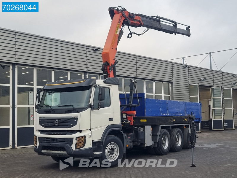 Volvo FMX 460 8X4 Big-Axle Palfinger PK23002 Lift-Lenkachse Euro 5 - Billenőplatós teherautó, Darus autó: 1 kép. Volvo FMX 460 8X4 Big-Axle Palfinger PK23002 Lift-Lenkachse Euro 5 - Billenőplatós teherautó, Darus autó: 1 kép.