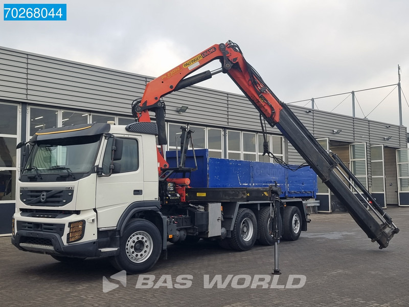Volvo FMX 460 8X4 Palfinger PK23002 Kran 11m3 tipper Big Axle Lift-Lenkachse Euro 5 - Billenőplatós teherautó, Darus autó: 5 kép. Volvo FMX 460 8X4 Palfinger PK23002 Kran 11m3 tipper Big Axle Lift-Lenkachse Euro 5 - Billenőplatós teherautó, Darus autó: 5 kép.