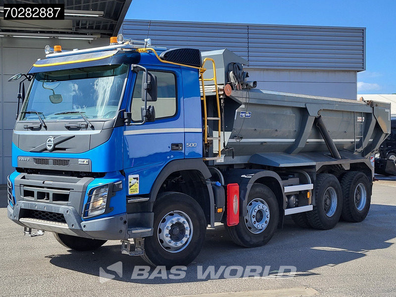 Volvo FMX 500 8X4 16m3 Forez-Bennes tipper Retarder Big-Axle Euro 6 - Billenőplatós teherautó: 5 kép. Volvo FMX 500 8X4 16m3 Forez-Bennes tipper Retarder Big-Axle Euro 6 - Billenőplatós teherautó: 5 kép.