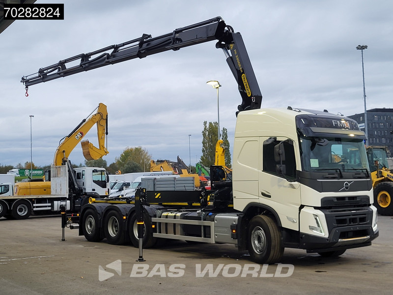 Volvo FMX 500 8X4 NEW! Palfinger PK33002 Crane + HT22TEC Hooklift Lift-Steering Axle - Horgos rakodó teherautó, Darus autó: 3 kép. Volvo FMX 500 8X4 NEW! Palfinger PK33002 Crane + HT22TEC Hooklift Lift-Steering Axle - Horgos rakodó teherautó, Darus autó: 3 kép.