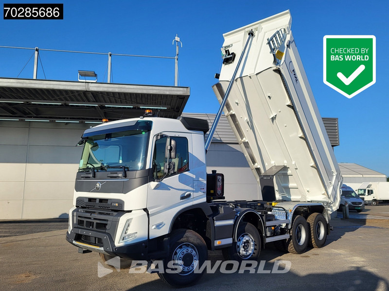 Volvo FMX 500 8X6 NEW! 18m3 KH-Kipper Steelsuspension Big-Axle Automatic Euro 6 - Billenőplatós teherautó: 1 kép. Volvo FMX 500 8X6 NEW! 18m3 KH-Kipper Steelsuspension Big-Axle Automatic Euro 6 - Billenőplatós teherautó: 1 kép.