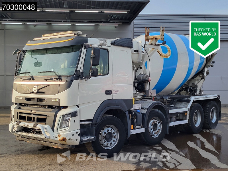 Volvo FMX 540 FMX 8X4 9m3 Liebherr HTM 904 EL Mixer Big-Axle Automatic Euro 6 - Betonmixer: 1 kép. Volvo FMX 540 FMX 8X4 9m3 Liebherr HTM 904 EL Mixer Big-Axle Automatic Euro 6 - Betonmixer: 1 kép.