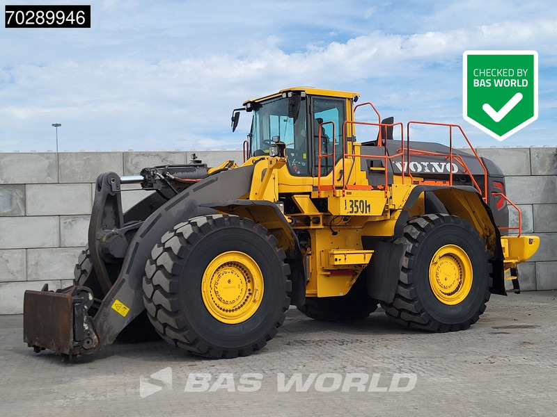 Volvo L350 H - Gumikerekes homlokrakodó: 1 kép. Volvo L350 H - Gumikerekes homlokrakodó: 1 kép.