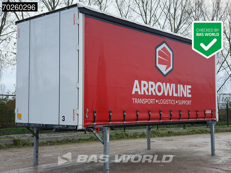 Wecon WPR 715 SG Durchladesysteem / LKW Aufbau auf Stützen - Ponyvás felépítmény: 1 kép. Wecon WPR 715 SG Durchladesysteem / LKW Aufbau auf Stützen - Ponyvás felépítmény: 1 kép.