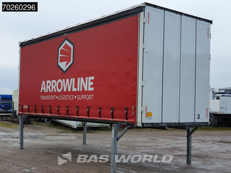 Wecon WPR 715 SG Durchladesysteem / LKW Aufbau auf Stützen - Ponyvás felépítmény: 5 kép. Wecon WPR 715 SG Durchladesysteem / LKW Aufbau auf Stützen - Ponyvás felépítmény: 5 kép.