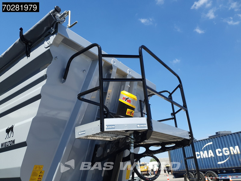 Új Félpótkocsi billenőplatós Wielton NEW 55m3 Liftachse HARDOX: 15 kép. Új Félpótkocsi billenőplatós Wielton NEW 55m3 Liftachse HARDOX: 15 kép.