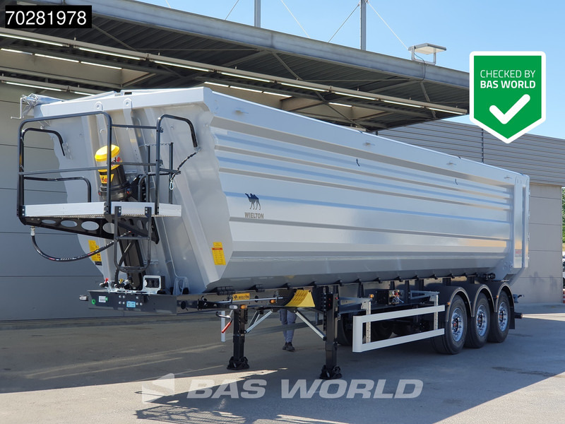 Wielton NEW 55m3 Liftachse HARDOX - Félpótkocsi billenőplatós: 1 kép. Wielton NEW 55m3 Liftachse HARDOX - Félpótkocsi billenőplatós: 1 kép.