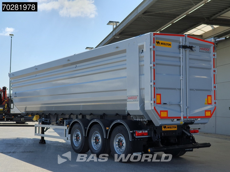 Wielton NEW 55m3 Liftachse HARDOX - Félpótkocsi billenőplatós: 2 kép. Wielton NEW 55m3 Liftachse HARDOX - Félpótkocsi billenőplatós: 2 kép.