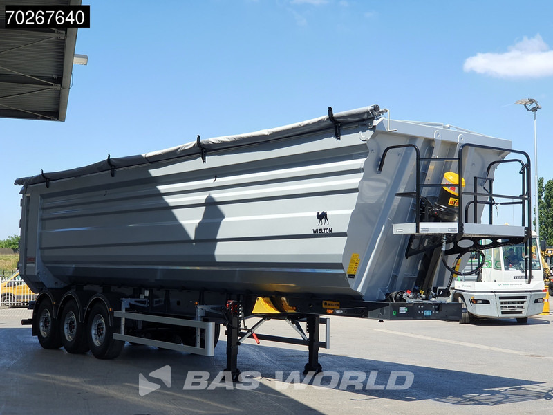 Wielton NW-3 NEW 55m3 Liftachse HARDOX - Félpótkocsi billenőplatós: 3 kép. Wielton NW-3 NEW 55m3 Liftachse HARDOX - Félpótkocsi billenőplatós: 3 kép.
