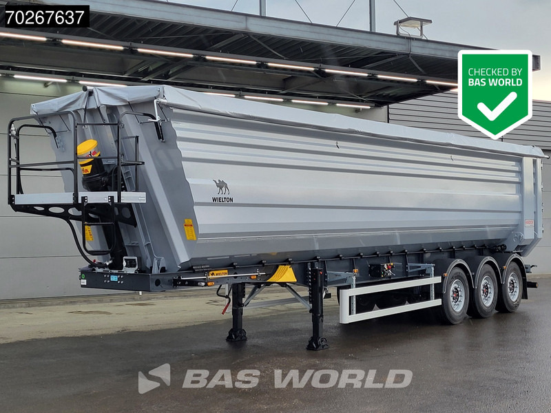 Wielton NW-3 NEW 55m3 Liftachse HARDOX - Félpótkocsi billenőplatós: 1 kép. Wielton NW-3 NEW 55m3 Liftachse HARDOX - Félpótkocsi billenőplatós: 1 kép.