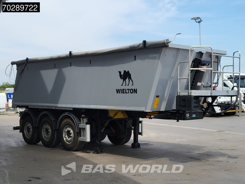 Wielton NW-3 TÜV 10/2025 Lift Axle ALU 29m3 - Félpótkocsi billenőplatós: 5 kép. Wielton NW-3 TÜV 10/2025 Lift Axle ALU 29m3 - Félpótkocsi billenőplatós: 5 kép.