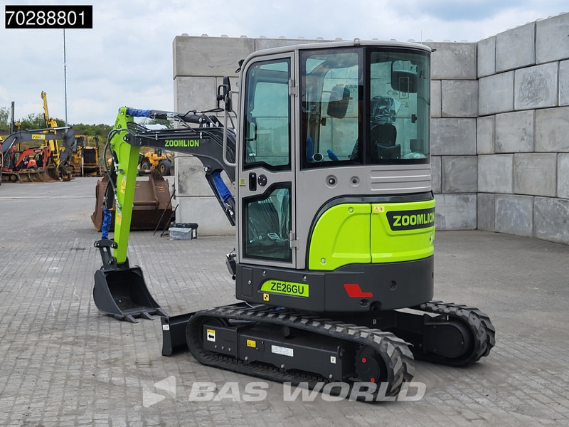 Zoomlion ZE26 GU CE CERTIFIED - Minikotró: 3 kép. Zoomlion ZE26 GU CE CERTIFIED - Minikotró: 3 kép.
