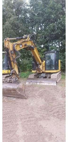 Caterpillar 308CR - Lánctalpas kotró: 1 kép. Caterpillar 308CR - Lánctalpas kotró: 1 kép.