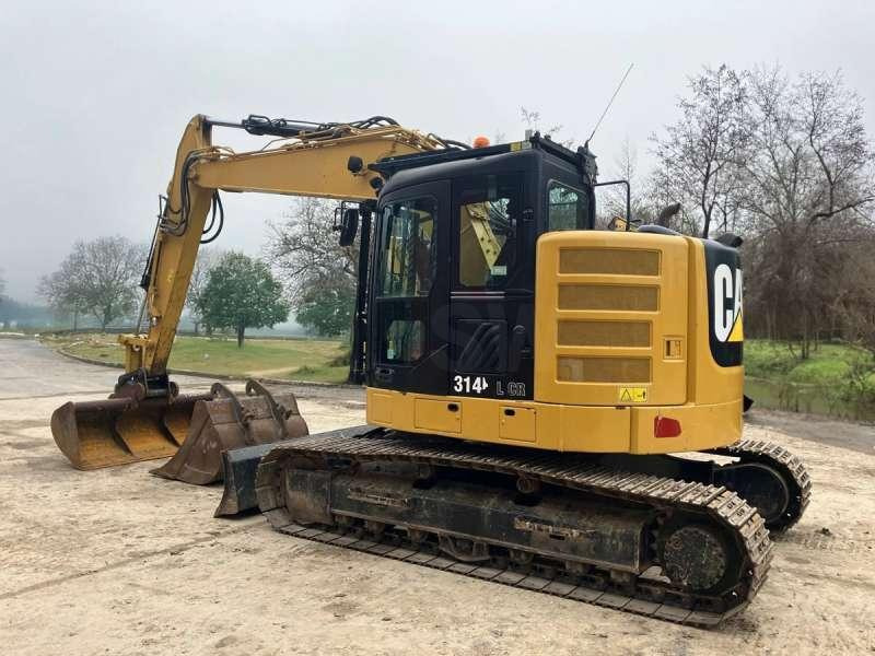 Caterpillar 314ELCR - Lánctalpas kotró: 3 kép. Caterpillar 314ELCR - Lánctalpas kotró: 3 kép.