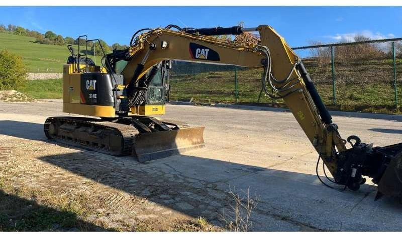 Caterpillar 314ELCR - Lánctalpas kotró: 2 kép. Caterpillar 314ELCR - Lánctalpas kotró: 2 kép.