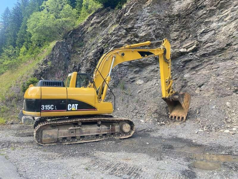 Caterpillar 315CL - Lánctalpas kotró: 4 kép. Caterpillar 315CL - Lánctalpas kotró: 4 kép.
