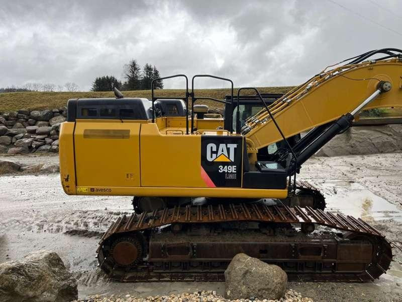 Caterpillar 349E LME - Lánctalpas kotró: 5 kép. Caterpillar 349E LME - Lánctalpas kotró: 5 kép.