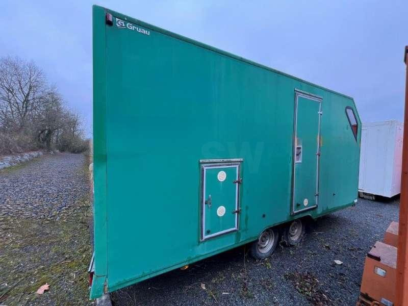 GRUAU BARAQUE DE CHANTIER LIBERTY 5200VR - Autó utánfutó: 4 kép. GRUAU BARAQUE DE CHANTIER LIBERTY 5200VR - Autó utánfutó: 4 kép.