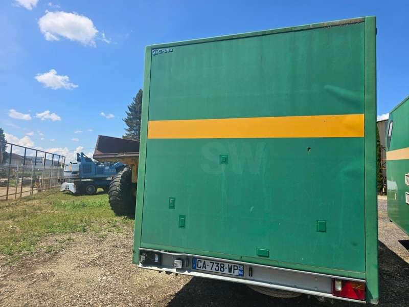 GRUAU BARAQUE DE CHANTIER LIBERTY 5200VR - Autó utánfutó: 3 kép. GRUAU BARAQUE DE CHANTIER LIBERTY 5200VR - Autó utánfutó: 3 kép.