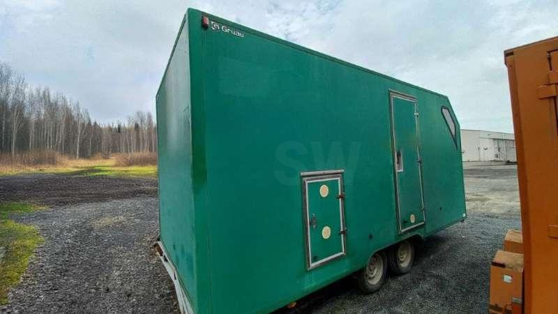 GRUAU BARAQUE DE CHANTIER LIBERTY 5200VR - Autó utánfutó: 5 kép. GRUAU BARAQUE DE CHANTIER LIBERTY 5200VR - Autó utánfutó: 5 kép.