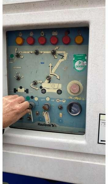 Haulotte HA41PX - Oszlopos személyemelő: 5 kép. Haulotte HA41PX - Oszlopos személyemelő: 5 kép.